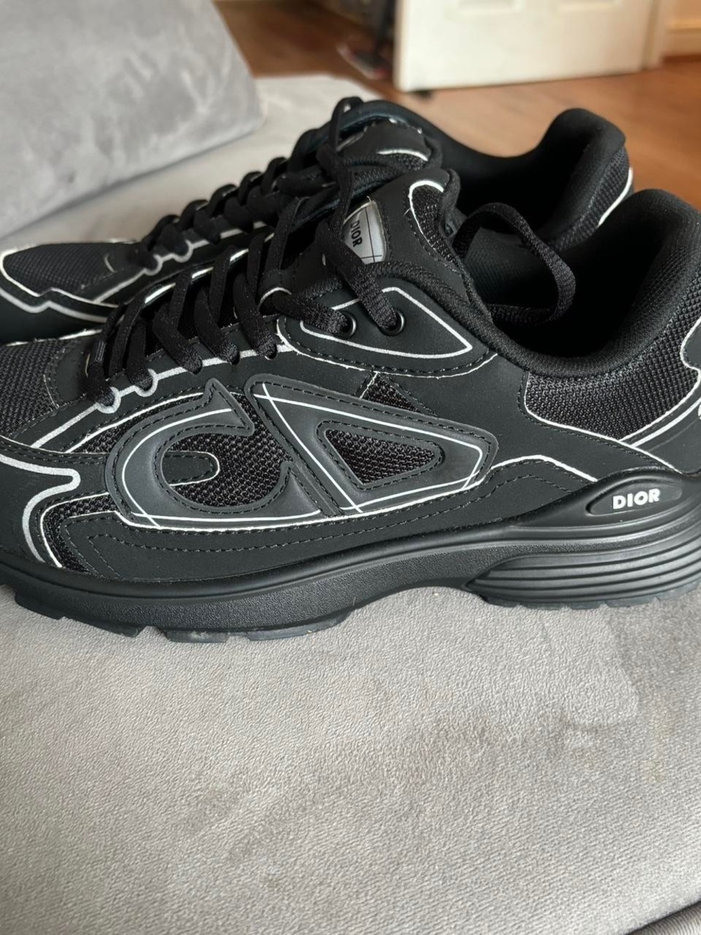 DiorB30 Men’s Black Low-Top Sneaker